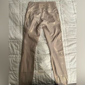 Fabletics workout pants. Great shape. Gold. Medium